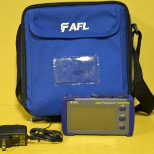 AFL Noyes FS200-100 FlexScan SM Fiber OTDR w/ PM &VFL FS200-100C-U Flex Scan