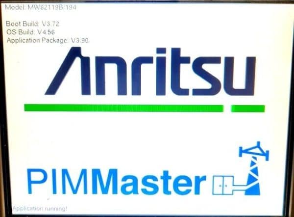 Anritsu MW82119B PIM Master Passive Intermodulation Analyzer Opt 194 1900/2100