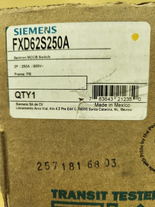 Siemens FXD62S250A